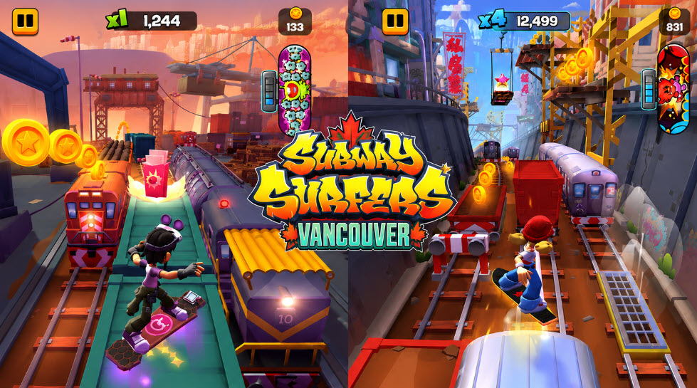 Subway Surfers Vancouver screenshot