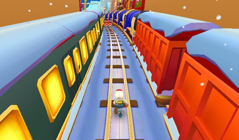 Subway Surfers Winter Holiday screenshot